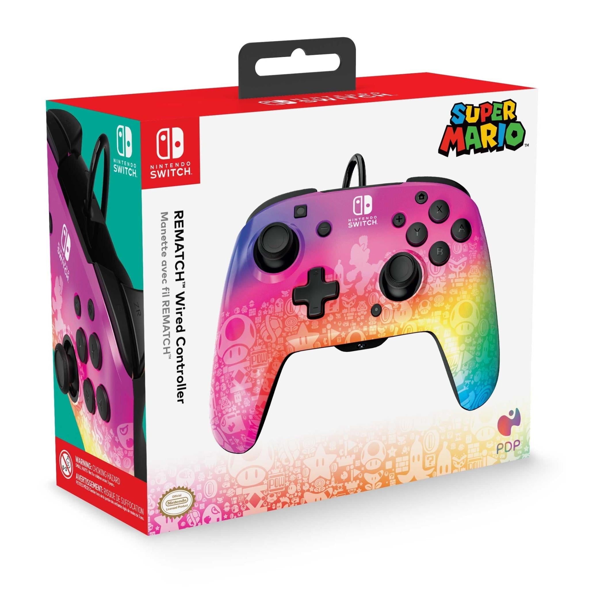 Rematch Wired Controller for Nintendo Switch (Star Spectrum)