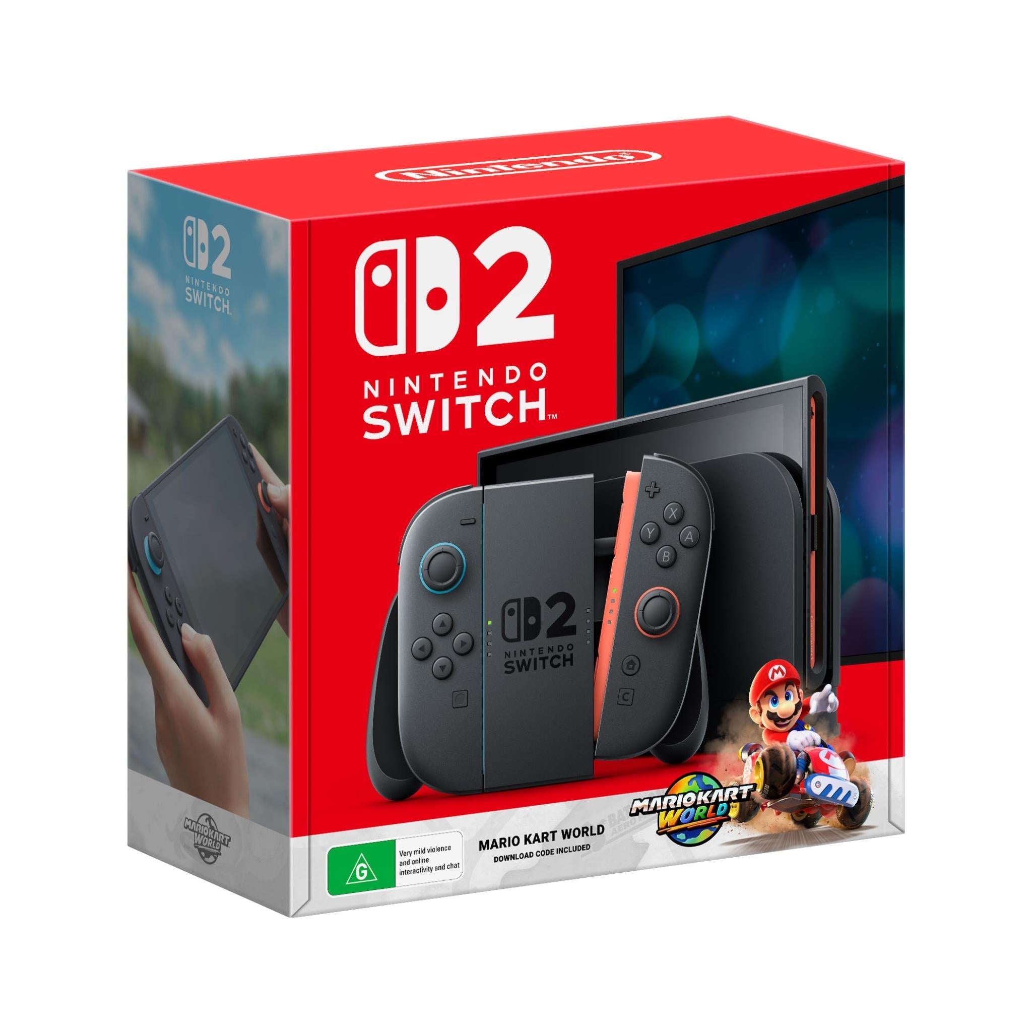 Nintendo Switch 2 Console + Mario Kart World Bundle