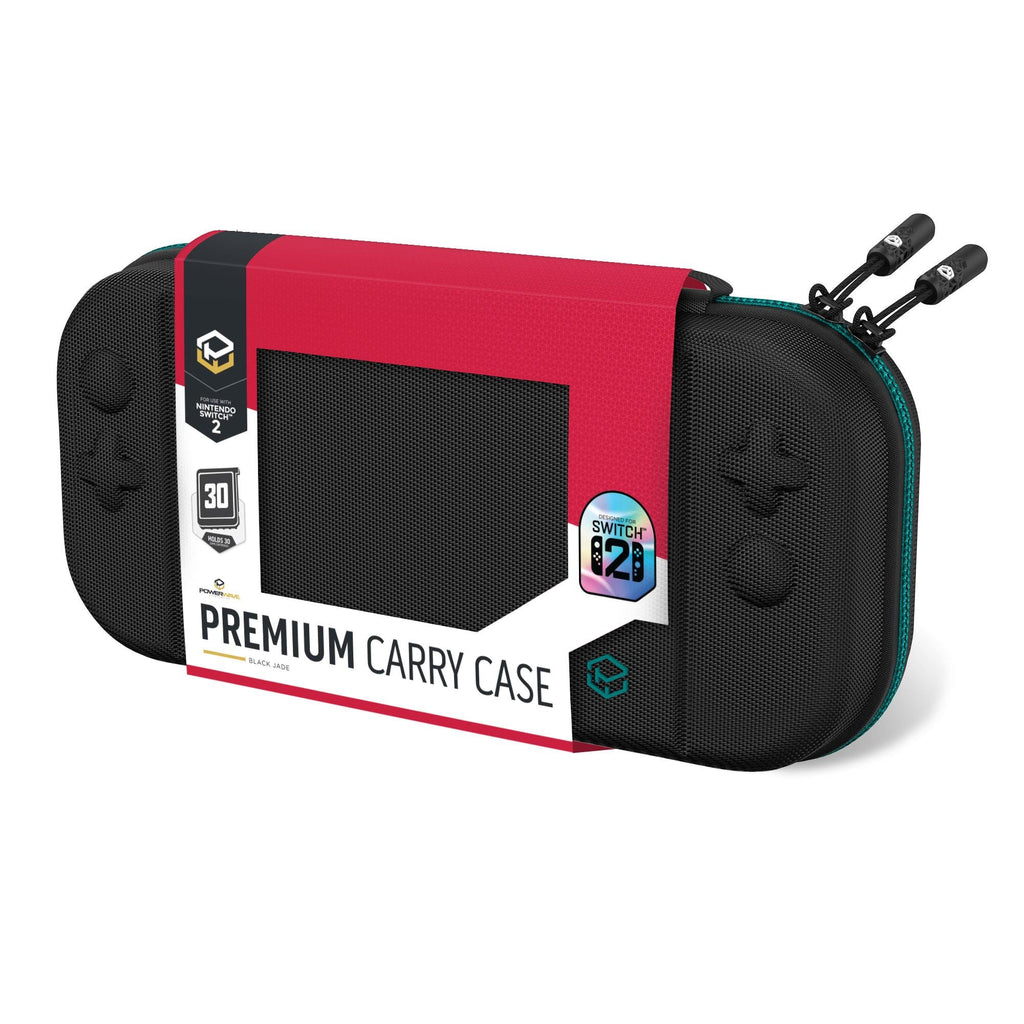 Powerwave Premium Carry Case Black Jade for Nintendo Switch 2