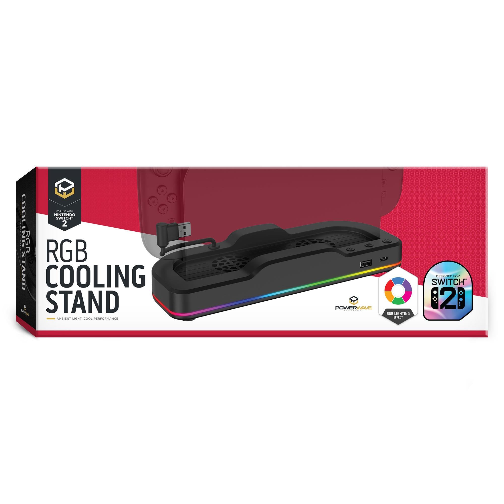 Powerwave RGB Cooling Stand for Nintendo Switch 2