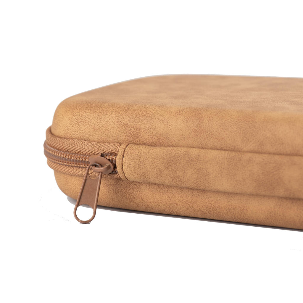 3rd Earth PVC Brown Leather Protection Case for Nintendo Switch 2™