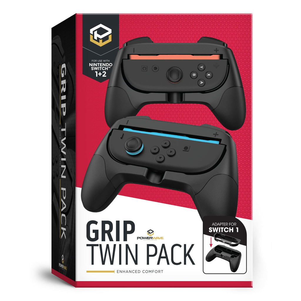 Powerwave Grip Twin Pack for Nintendo Switch 1 and Switch 2