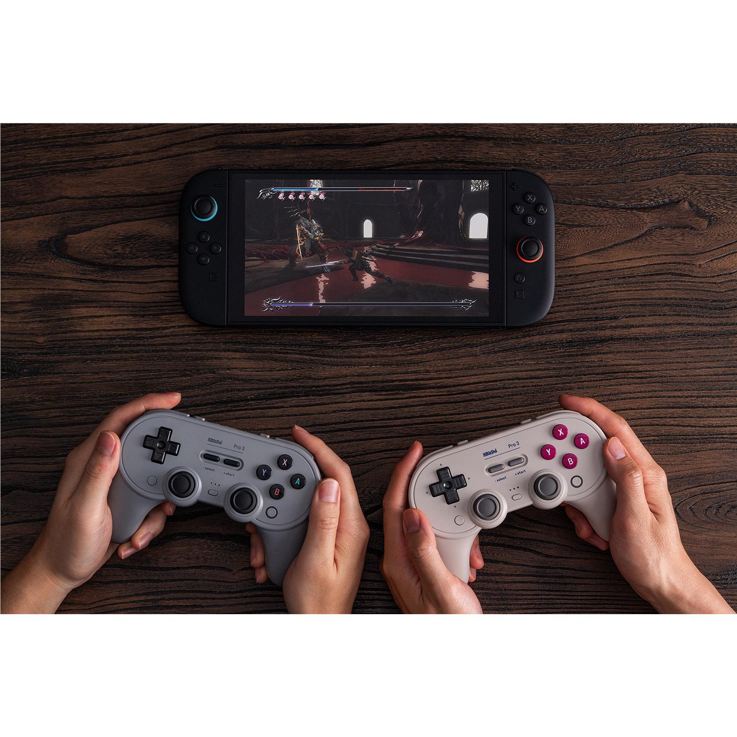 8BitDo Pro 3 Bluetooth Gamepad (Purple Edition)